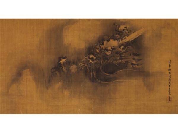 狩野探幽「雲龍図」