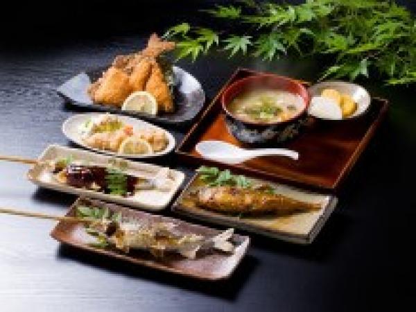 鮎や　鮎のコース料理※写真はイメージです