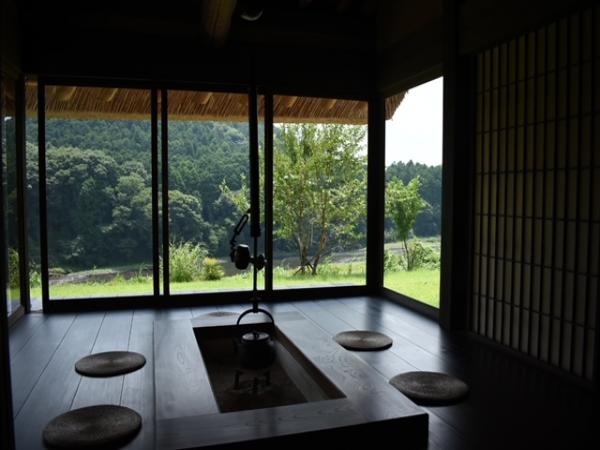 鄙茅店内からの風景（イメージ）