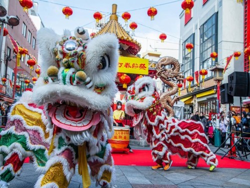 神戸南京町の春節祭　南京町グルメを食べ歩き！