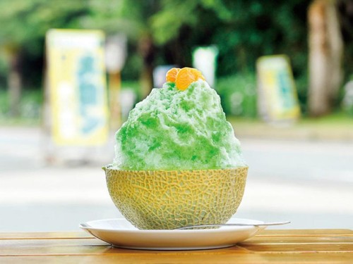 和風ガーデンレストラン”はくよ庵”＆ひんや～りメロン半玉かき氷