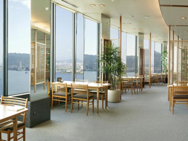 店内からの景色