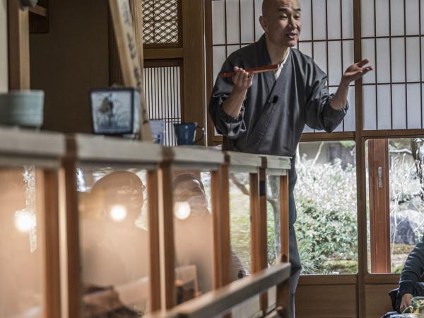鈴虫寺　説法