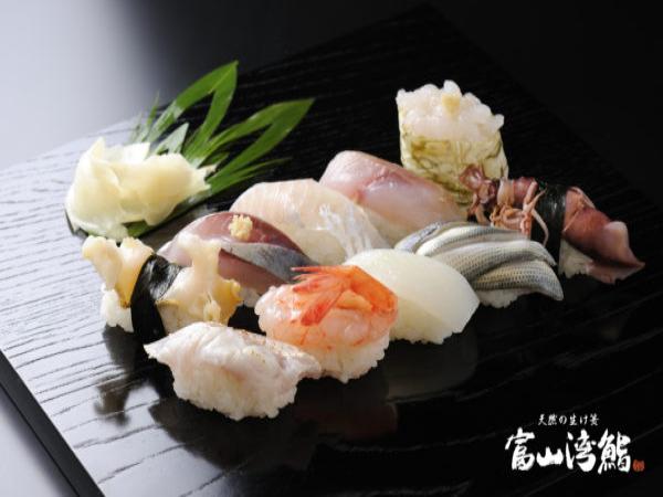 新鮮！富山湾寿司　2日目昼食（イメージ）