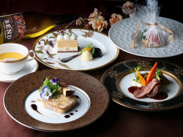 ノリタケ食器でいただくフレンチ ※イメージ画像