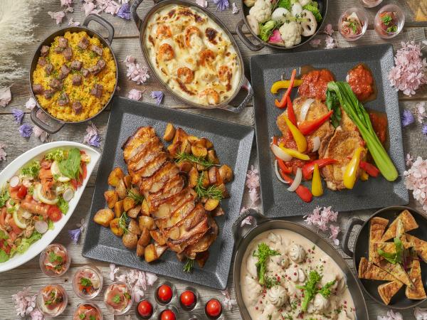 季節の味覚ビュッフェ　※写真はイメージです。