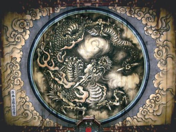 狩野探幽の大傑作「雲龍図」