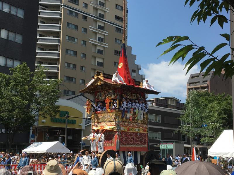 祇園祭山鉾巡行、やはり凄かったです!!