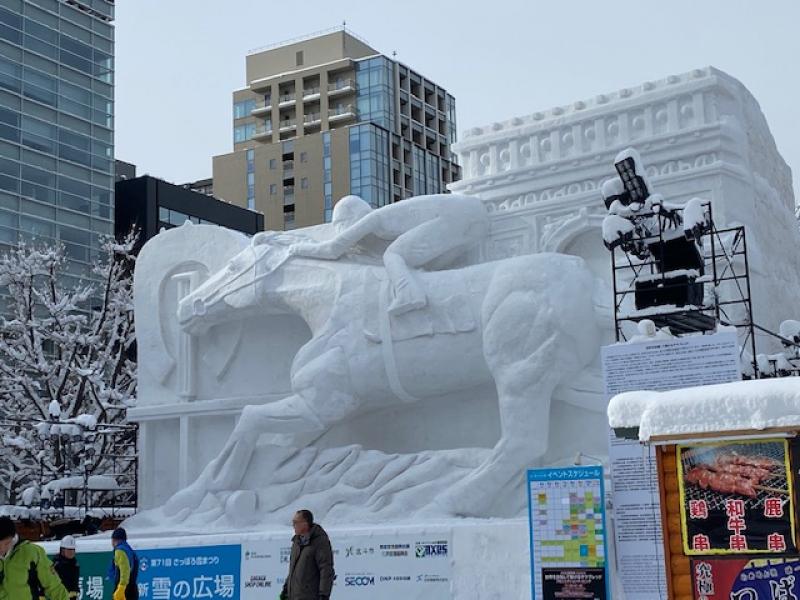 さっぽろ雪まつりへ行ってきました！